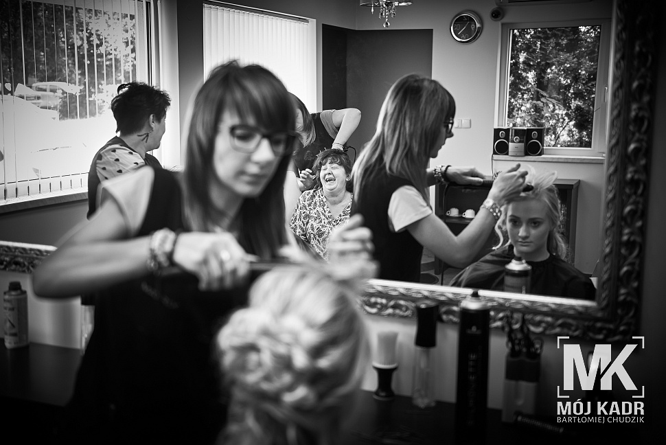 Fotografia w salonie fryzjerskim Eskapada Day Spa Krasnystaw 