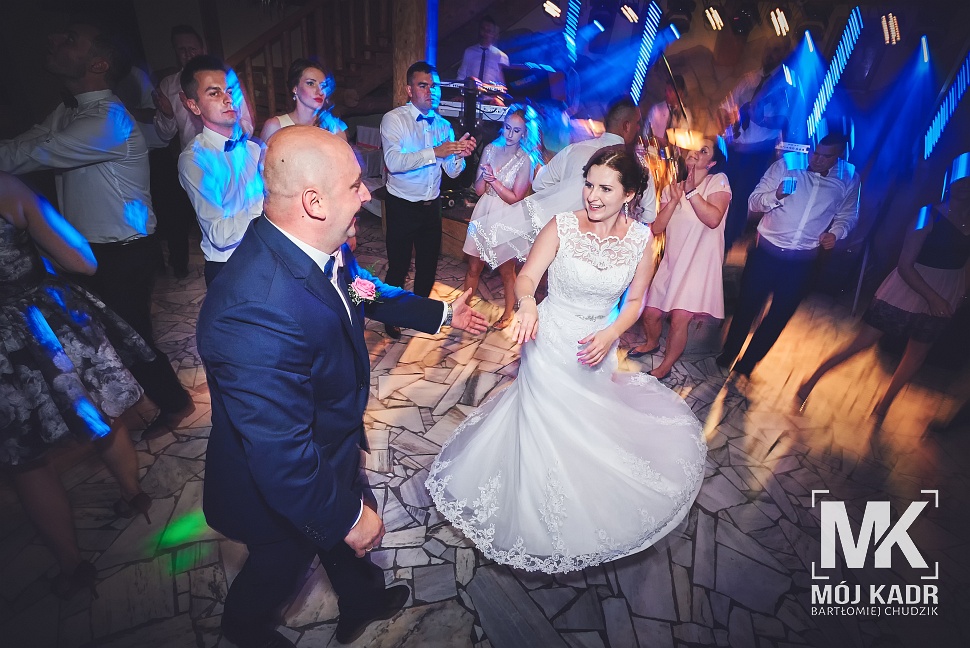 Zdjęcie wirującej pary młodej - Lublin